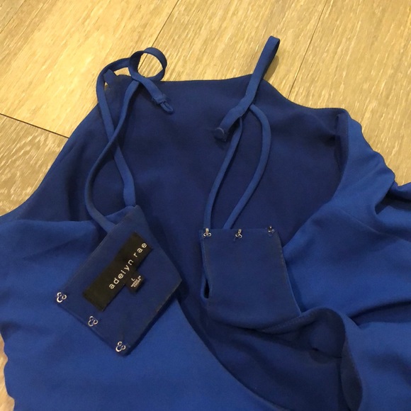 Blue Midi Layer Dress - Picture 5 of 5